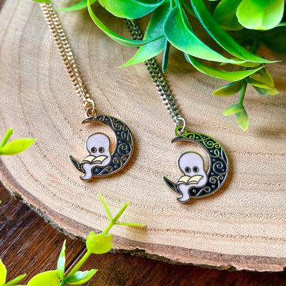 Wisper the Ghost Pendant Necklace