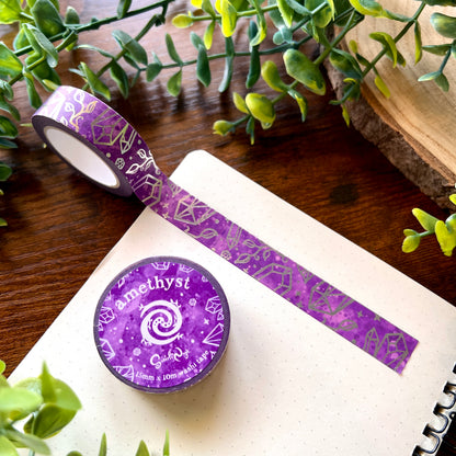 Amethyst Foil Washi Tape