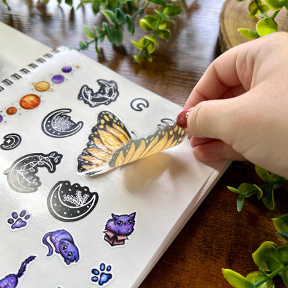 Amethyst Forest Sticker Book