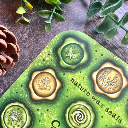 Nature Wax Seal Sticker Sheet