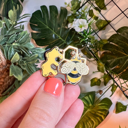 Honey Bee Enamel Pin