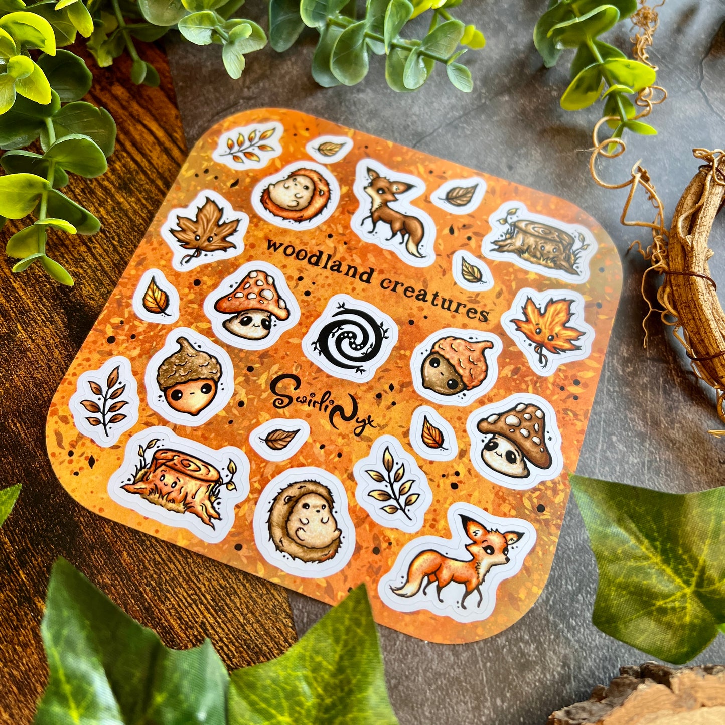 Dawn Woodland Creatures Sticker Sheet