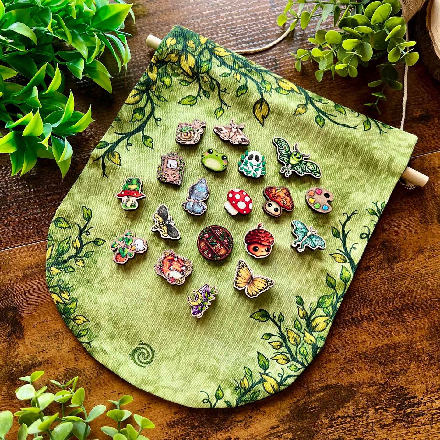 Botanical Vines Pin Banner