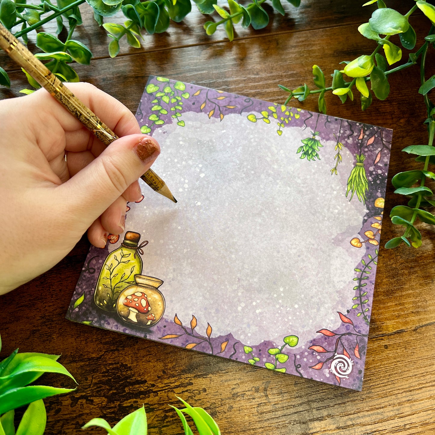 Apothecary Notepad Large