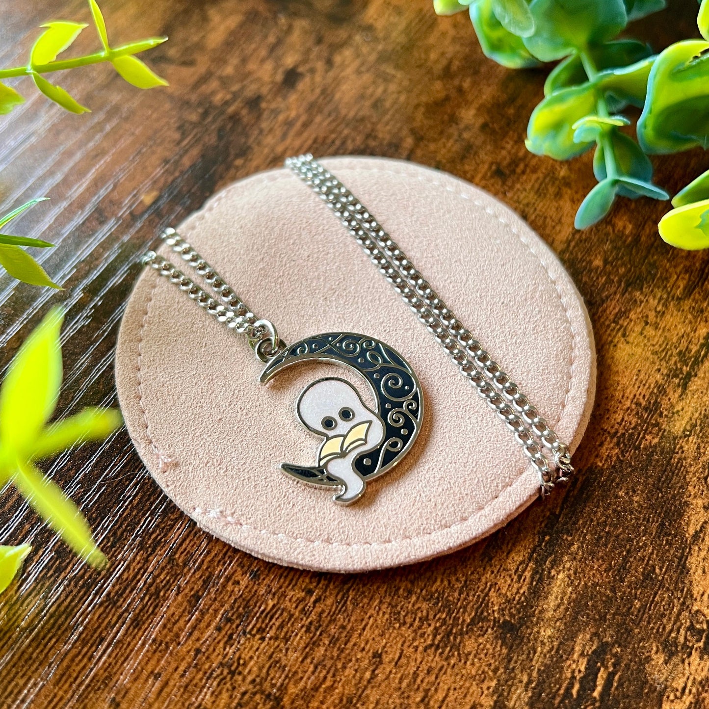 Wisper the Ghost Pendant Necklace