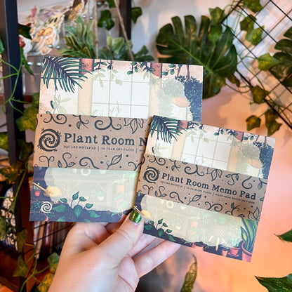 Plant Room Notepad Set