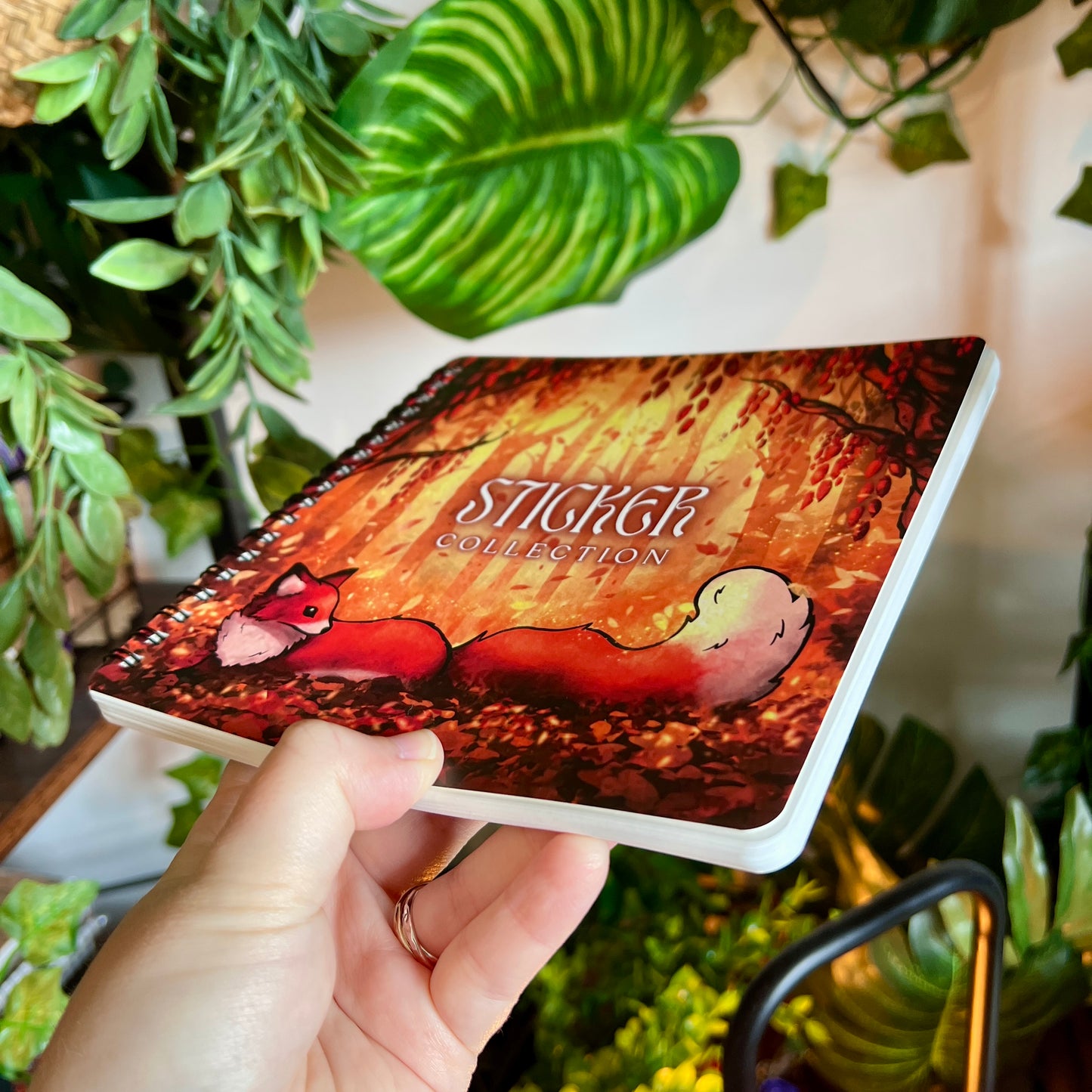 Forest Fox Sticker Album