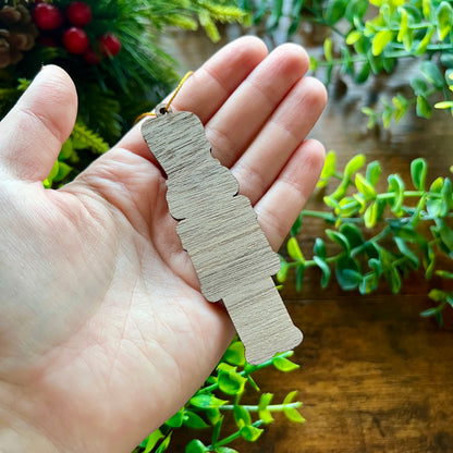 'Wilhelm' Nature's Nutcracker Wooden Decoration