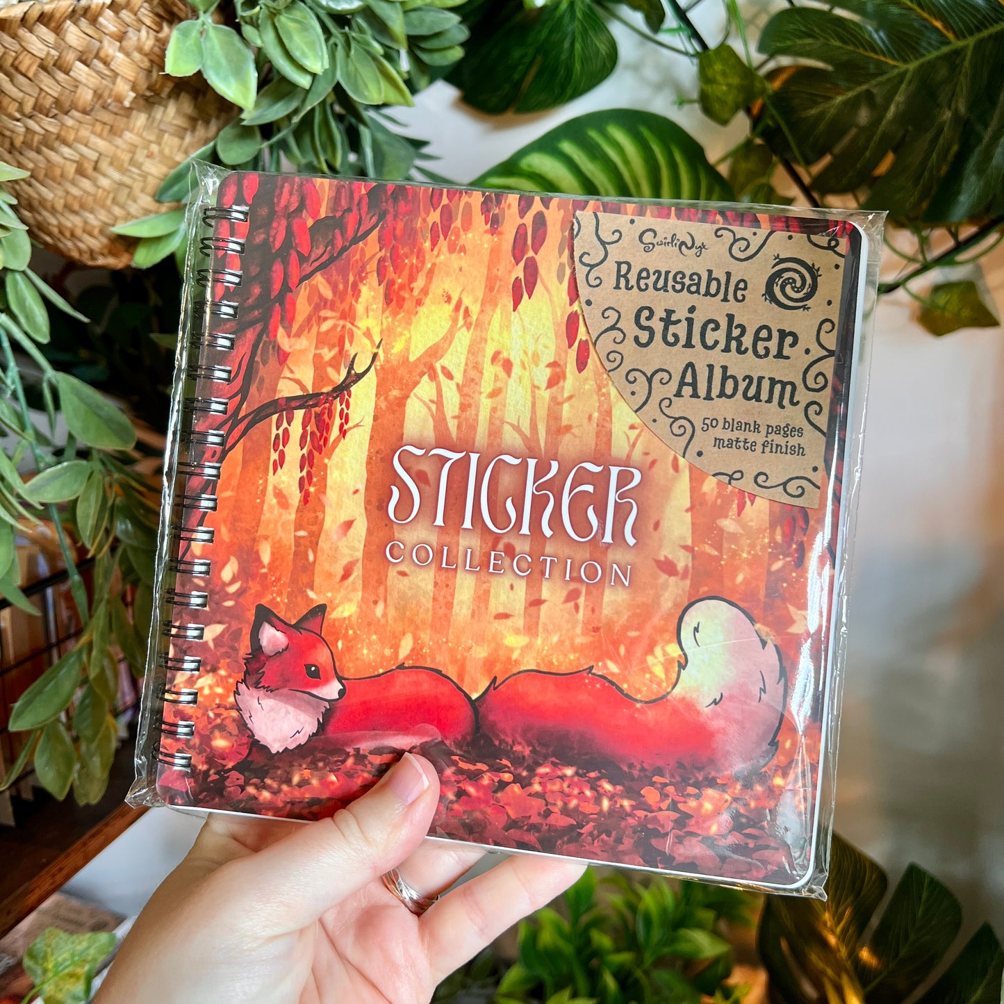 Forest Fox Sticker Album