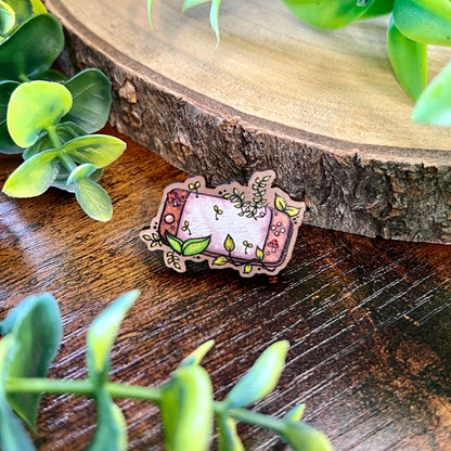 Cosy Gamer Wooden Pin