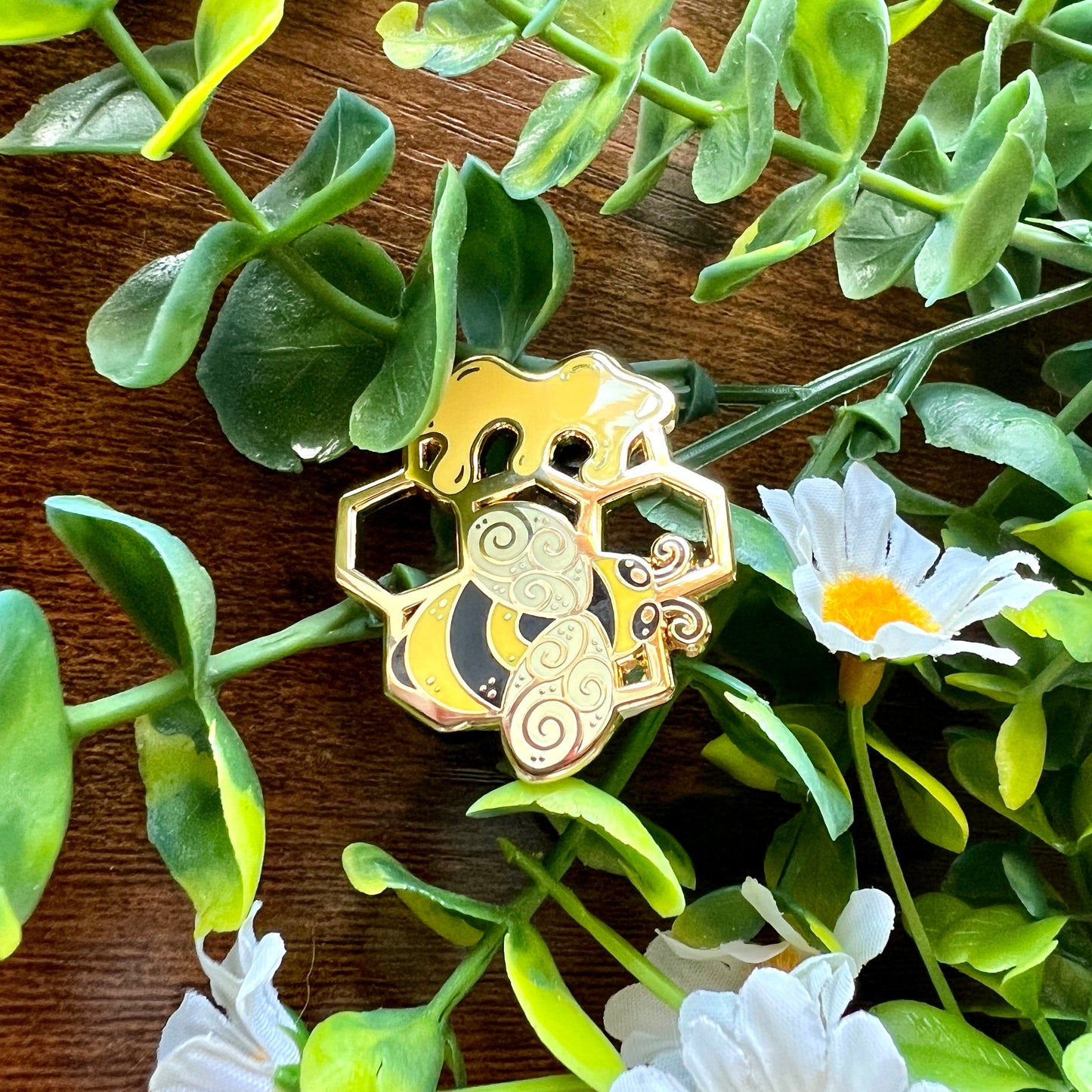 Honey Bee Enamel Pin