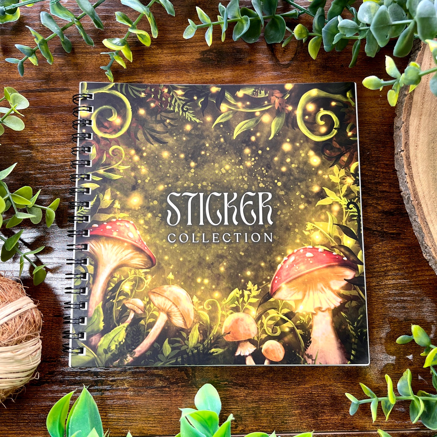 Mushroom Glow Sticker Book