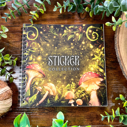 Mushroom Glow Sticker Book