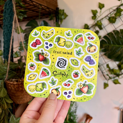 Bright Fruit Salad Sticker Sheet