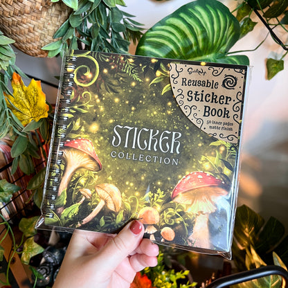 Mushroom Glow Sticker Book