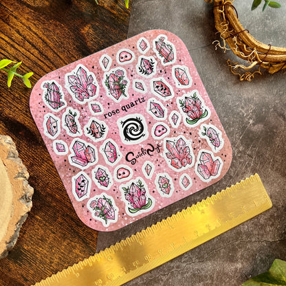 Rose Quartz Sticker Sheet