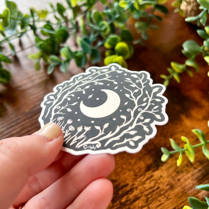 Nature's Moon Sticker