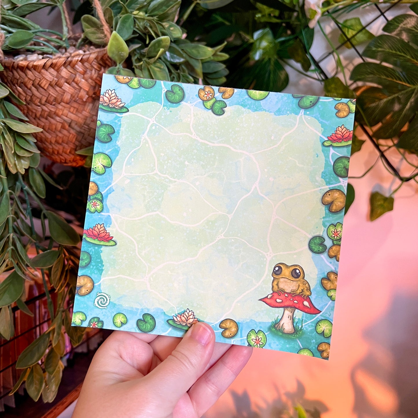 Frog Life Notepad