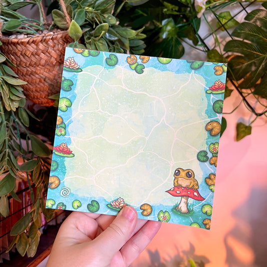 Frog Life Notepad