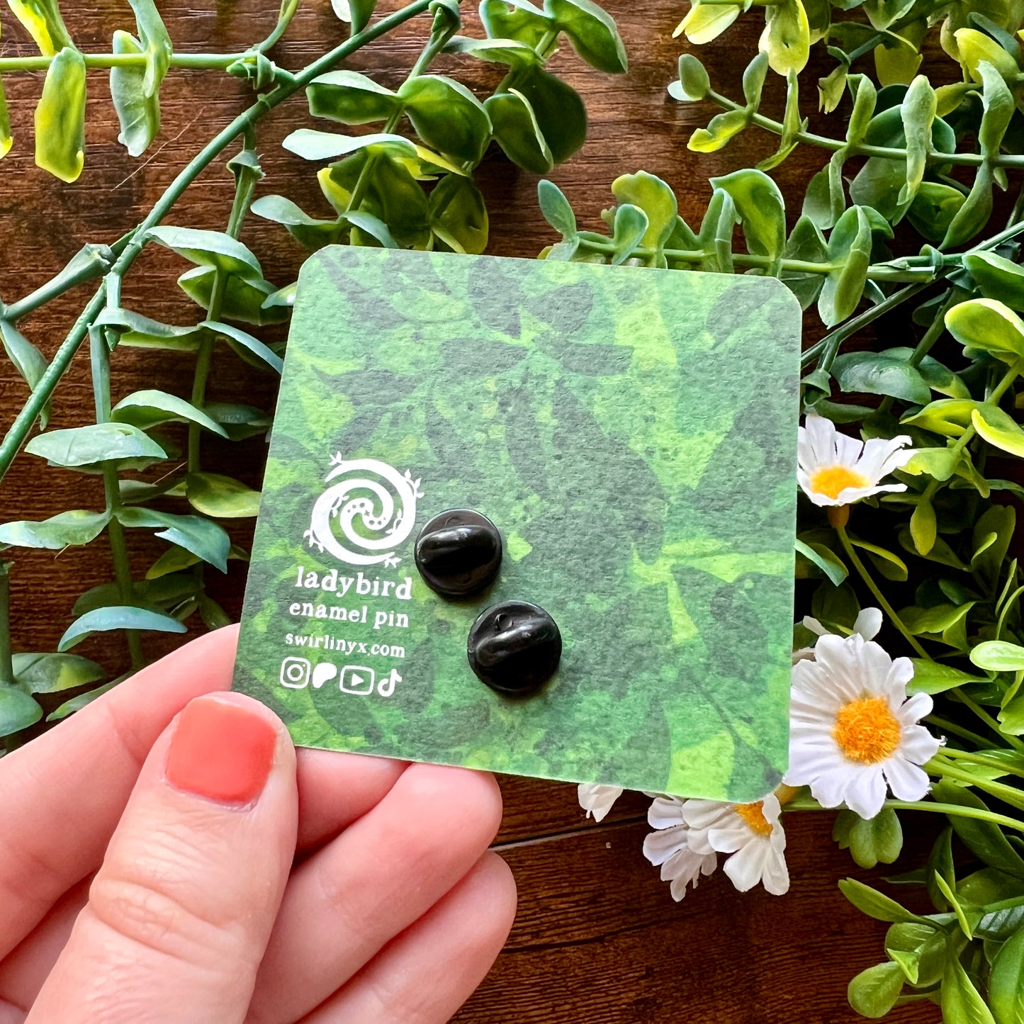 Ladybird Enamel Pin