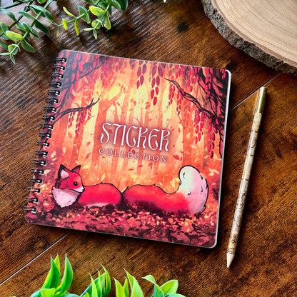 Forest Fox Sticker Album