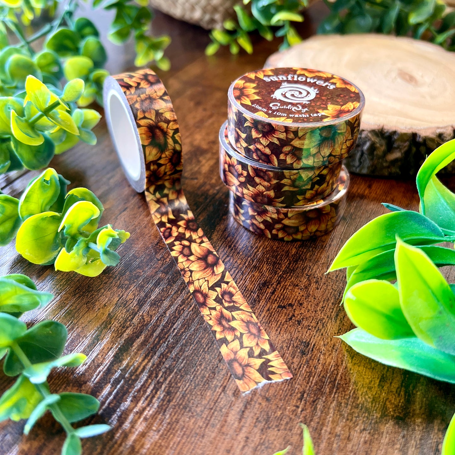 Sunflowers Washi Tape