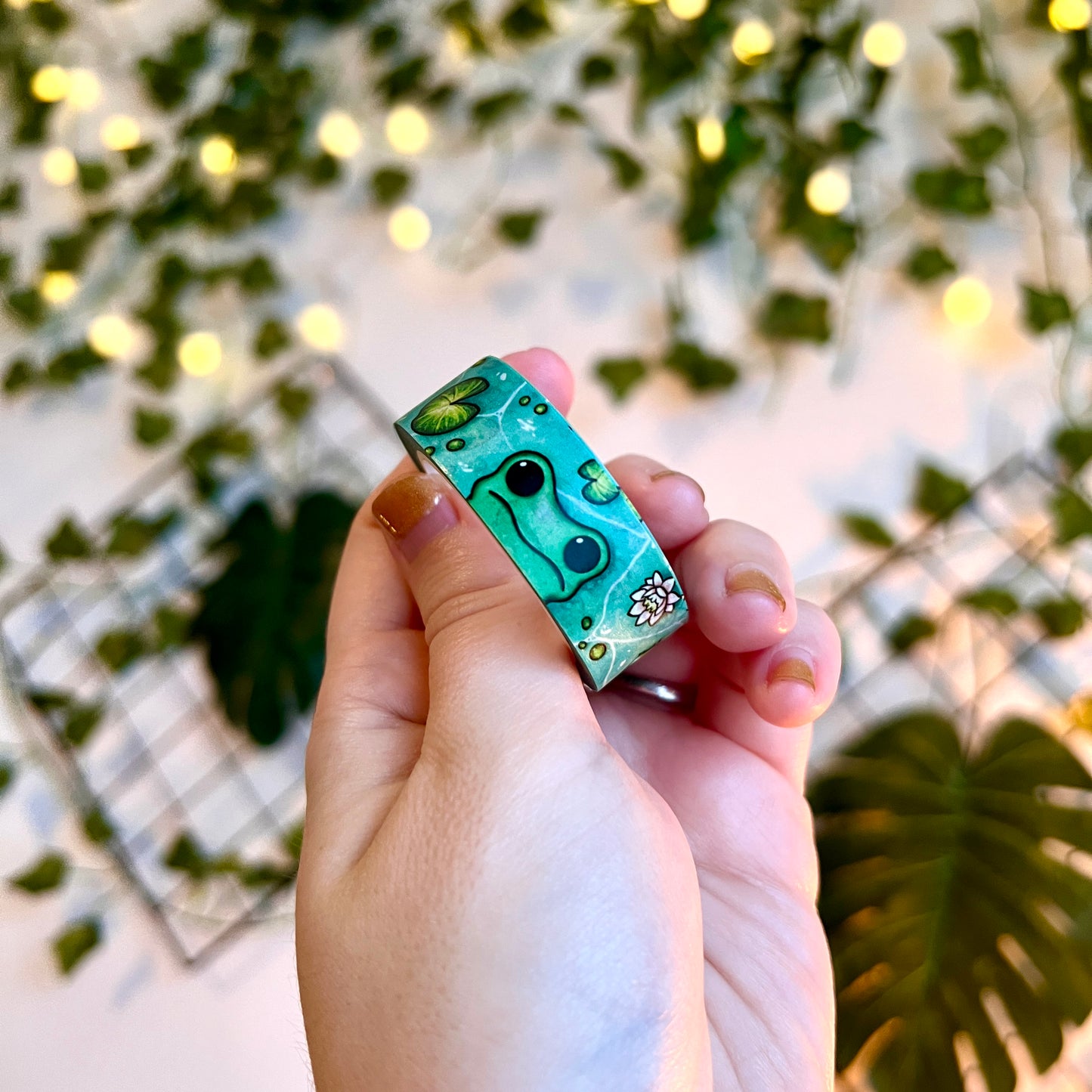 Froggish Washi Tape ~ Frogs and Lilypads