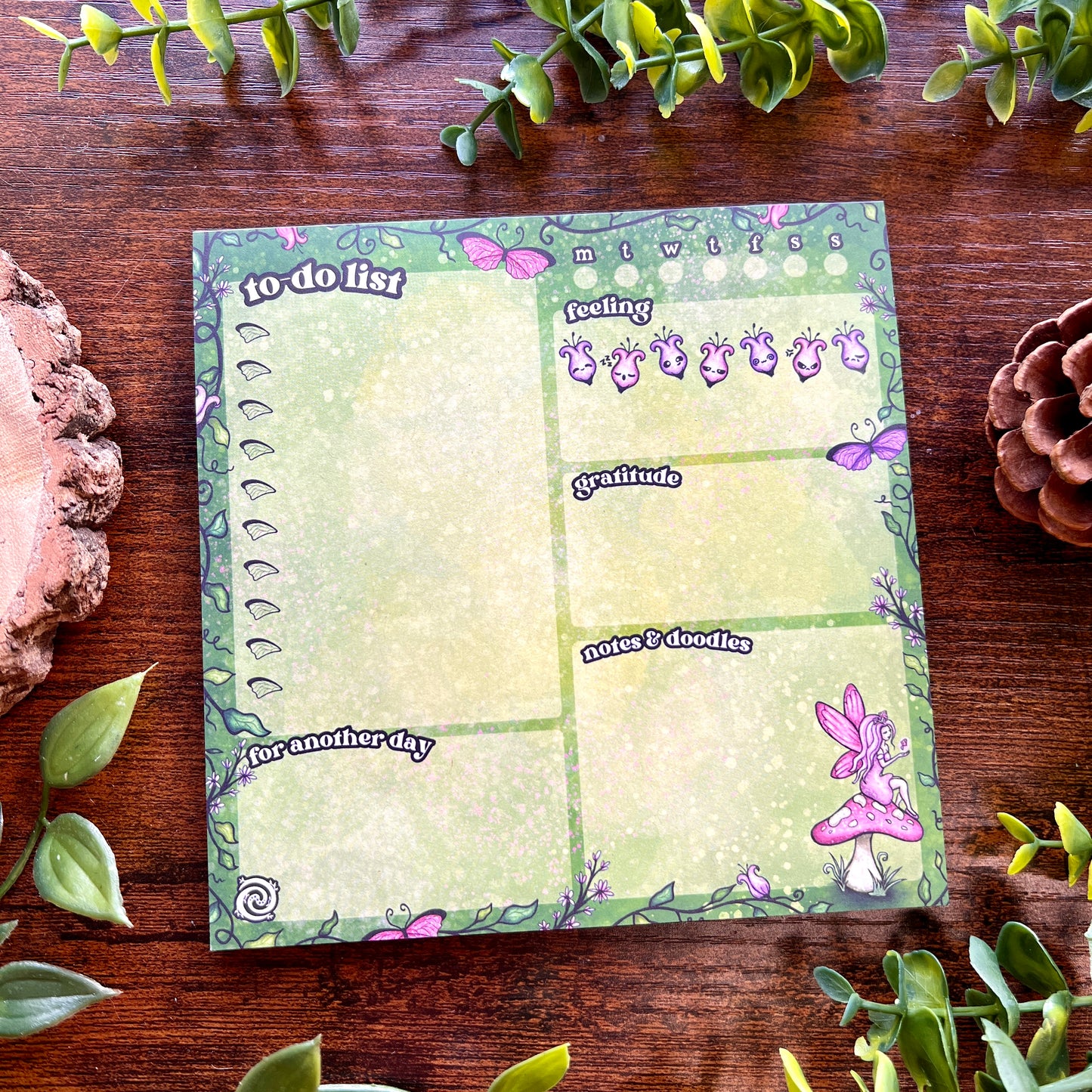 Magic Garden Planner Pad