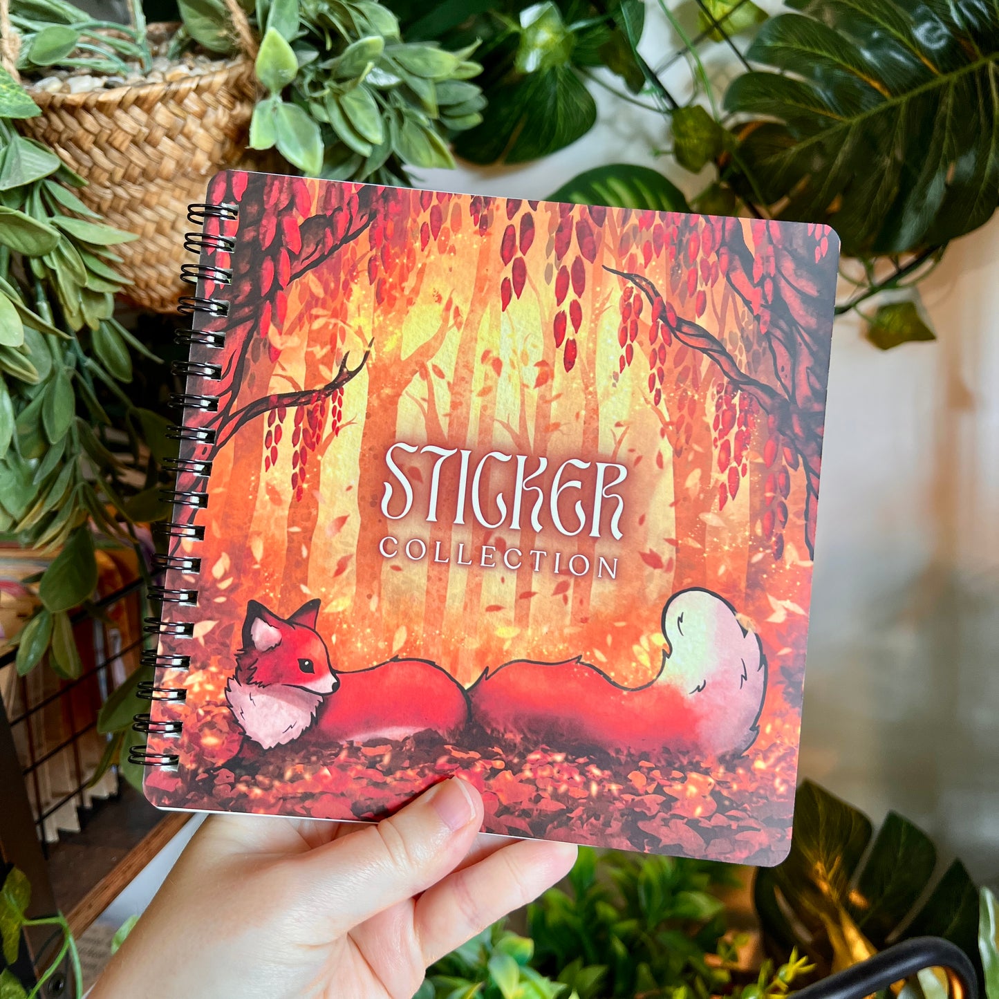 Forest Fox Sticker Album