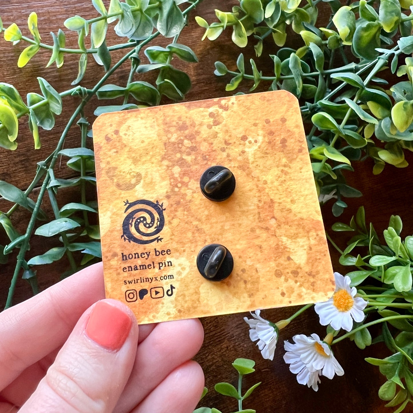 Honey Bee Enamel Pin