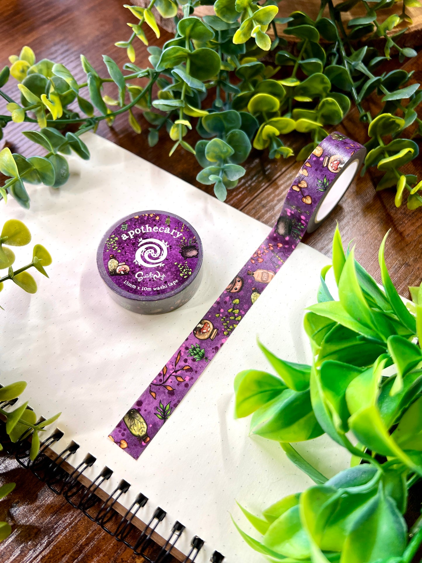 Apothecary Washi Tape