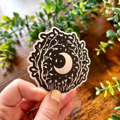 Nature's Moon Sticker