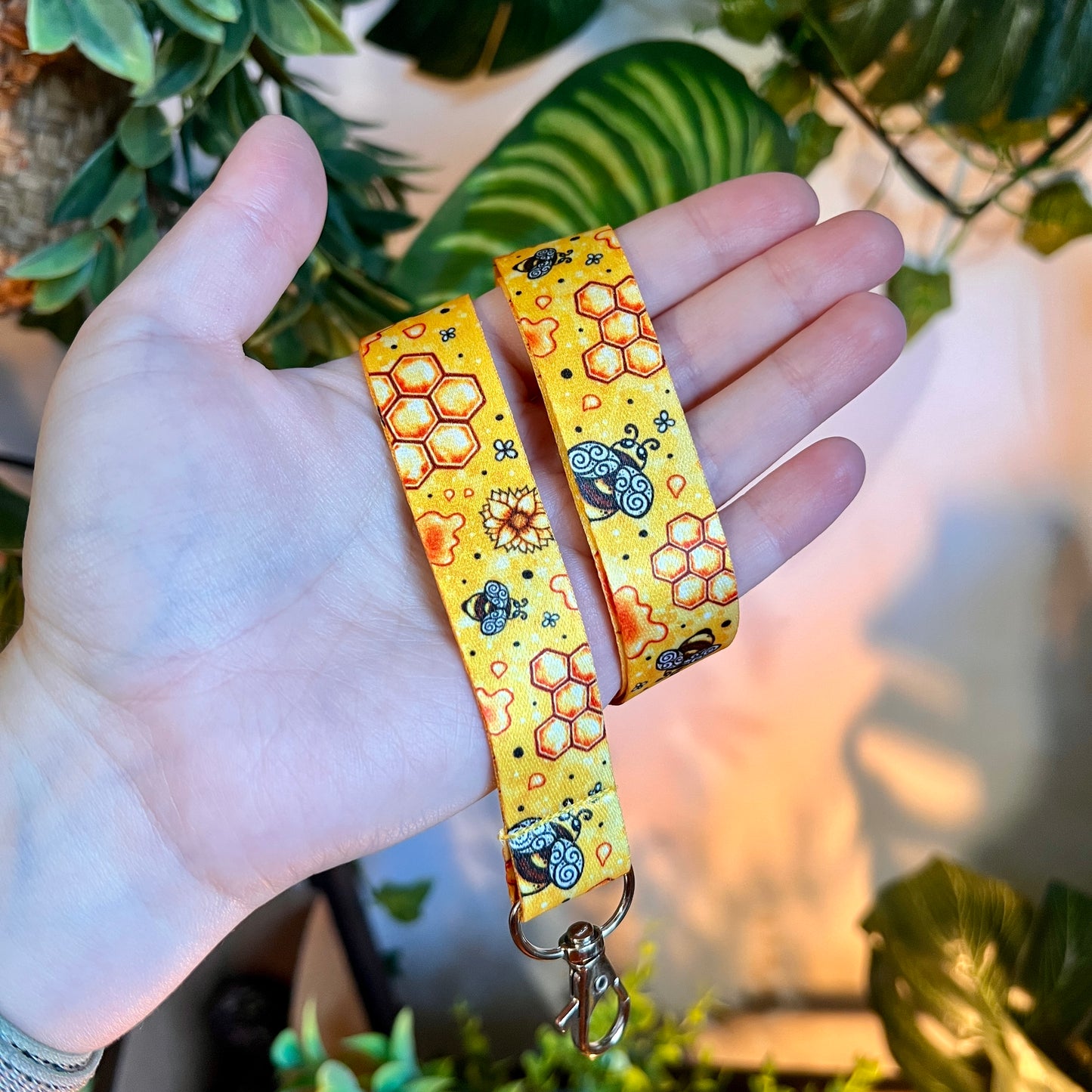 Honey Bee Lanyard