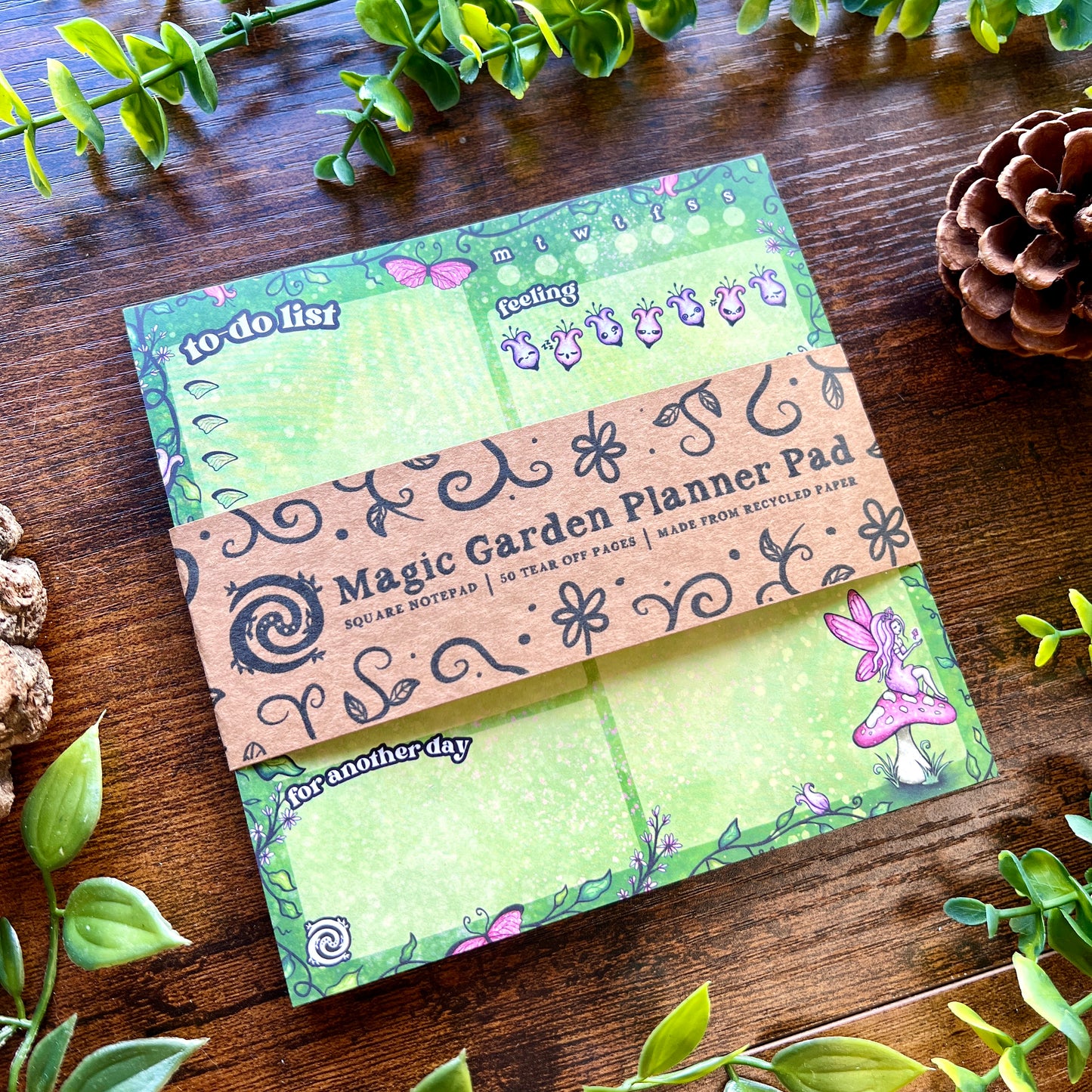 Magic Garden Planner Pad