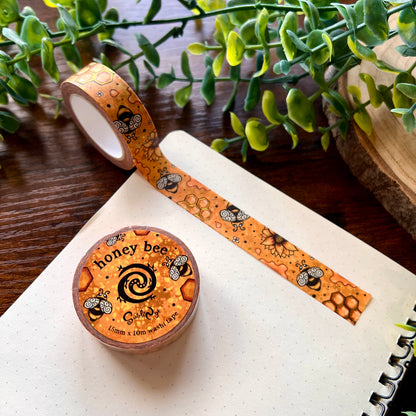 Honey Bee Foil Washi Tape