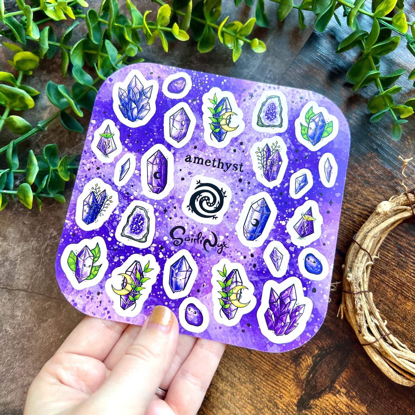 Amethyst Sticker Sheet
