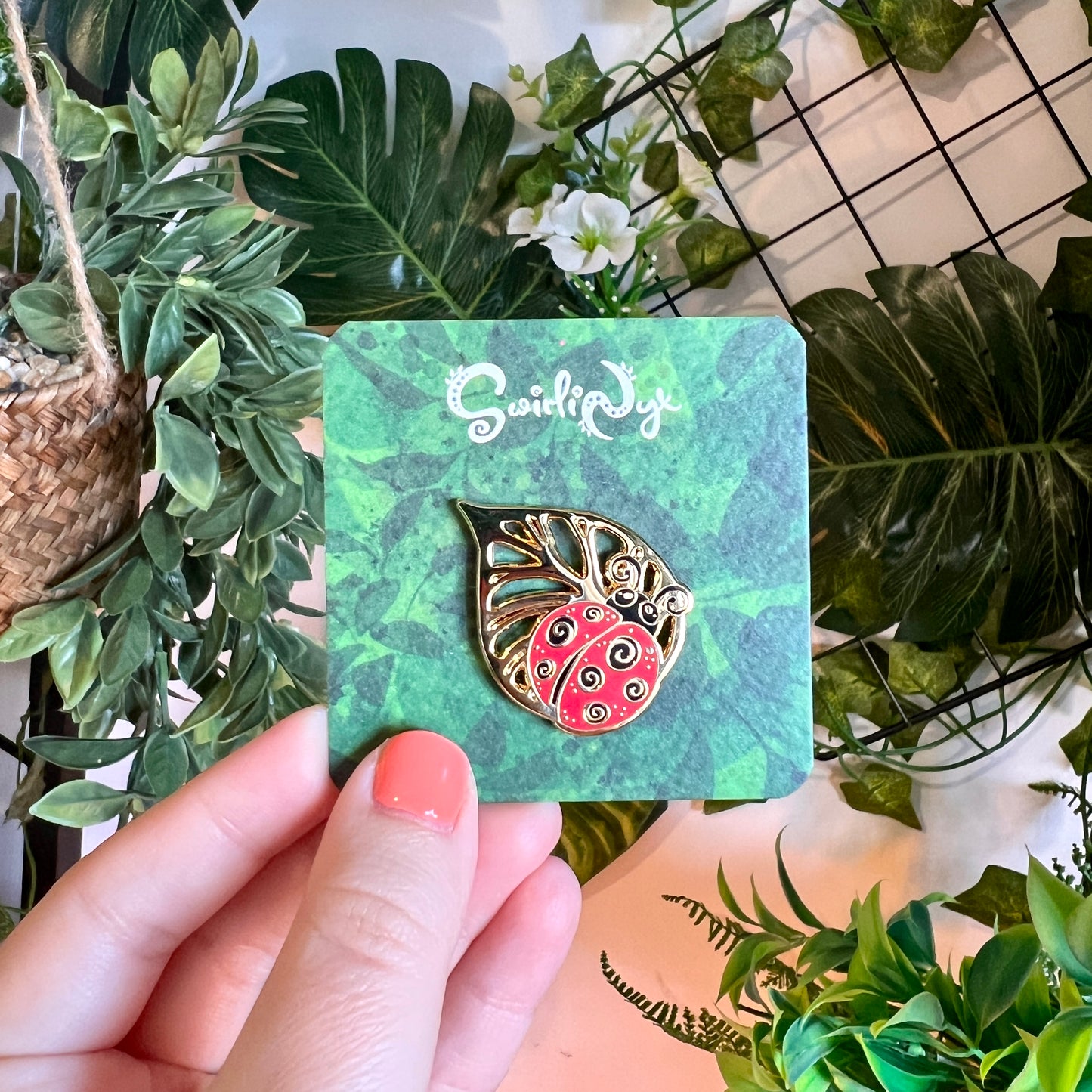 Ladybird Enamel Pin