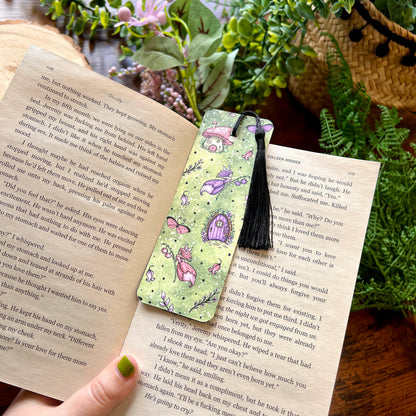 SECOND Purple Magic Garden Bookmark