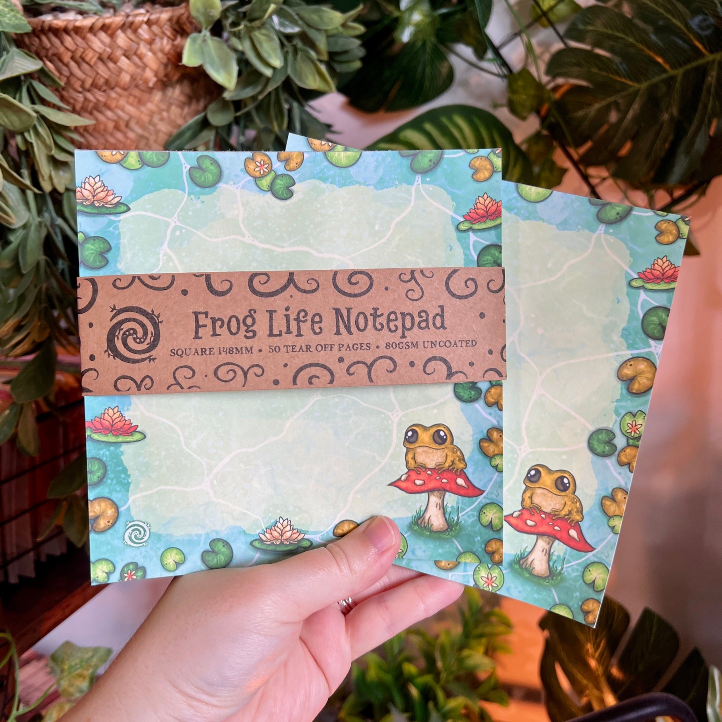 Frog Life Notepad