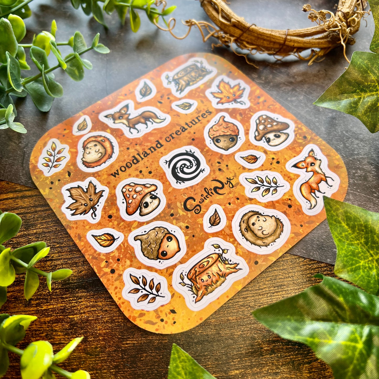Dawn Woodland Creatures Sticker Sheet