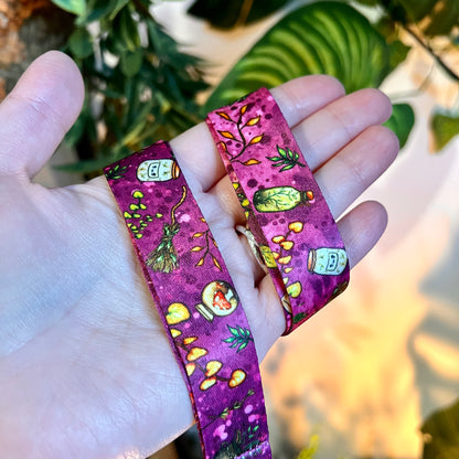 Apothecary Purple Lanyard
