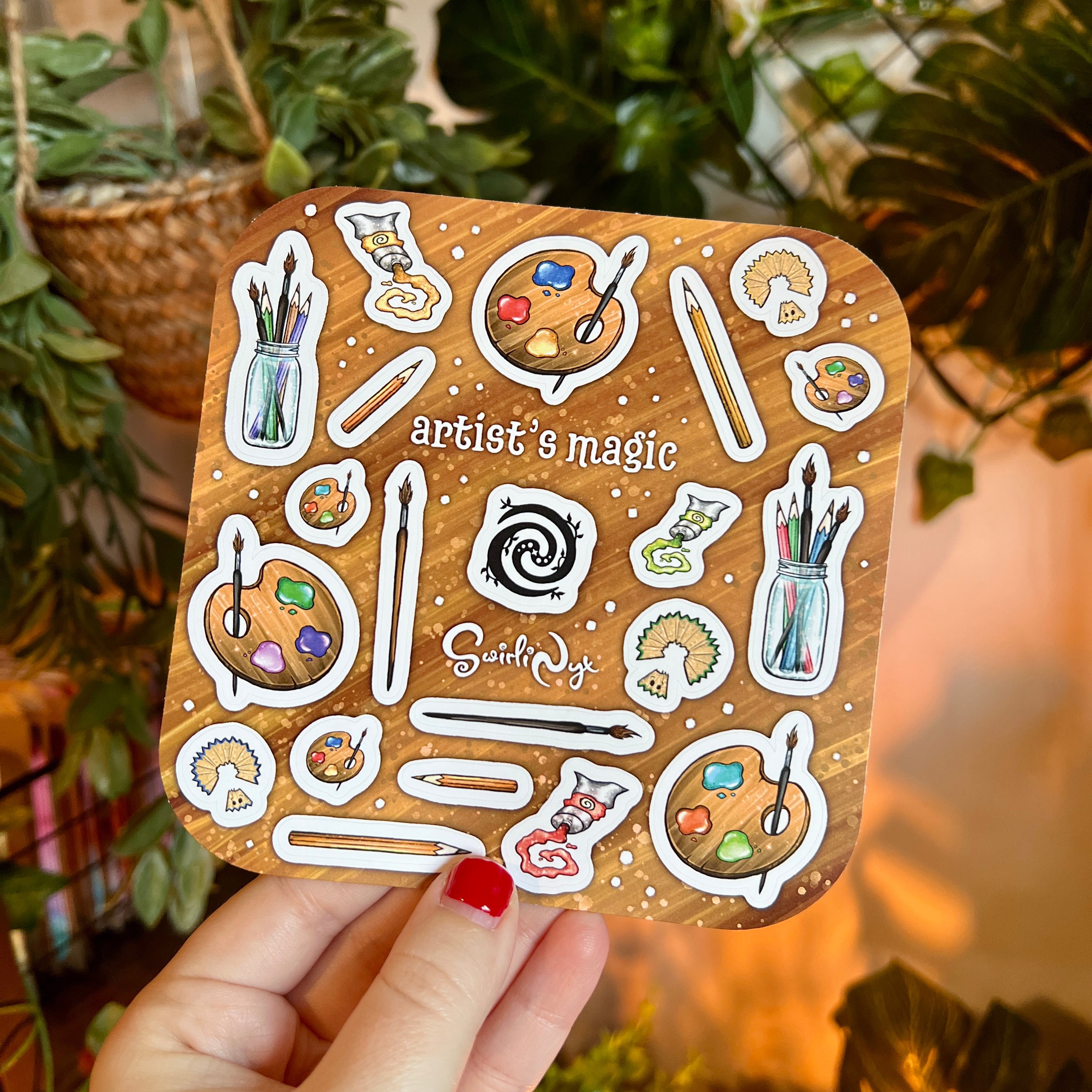 Artist's Magic Classic Sticker Sheet