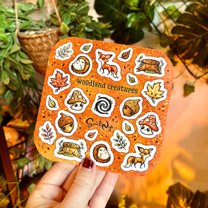 Woodland Creatures Classic Sticker Sheet