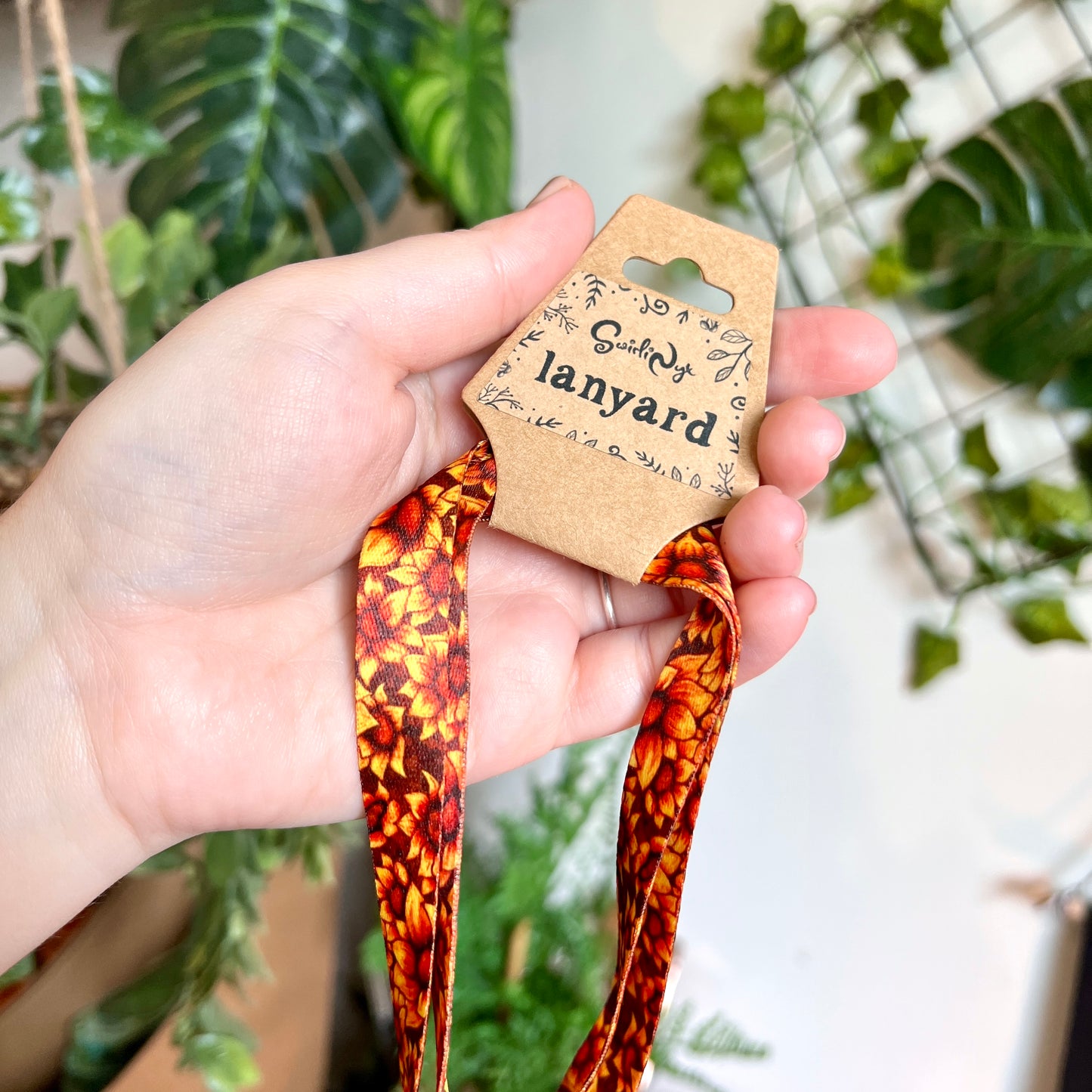 Sunflower Lanyard