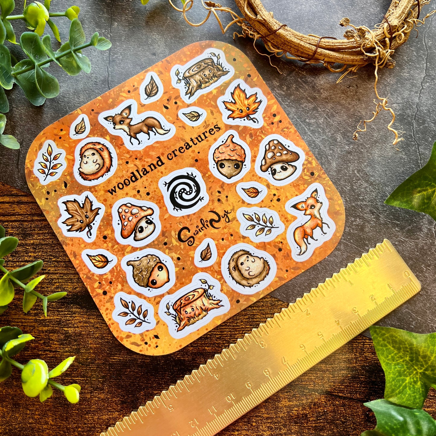 Dawn Woodland Creatures Sticker Sheet