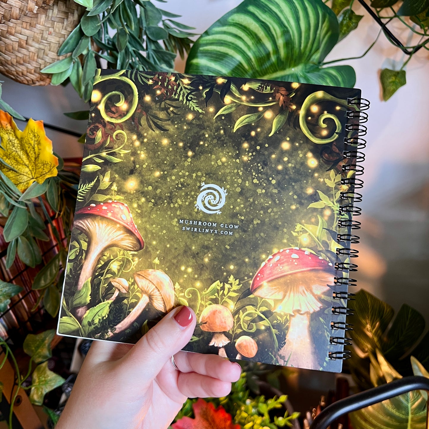 Mushroom Glow Sticker Book