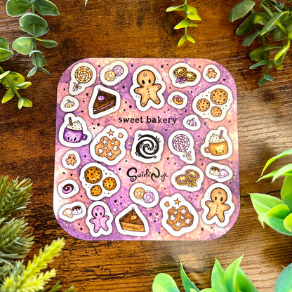 Lavender Sweet Bakery Sticker Sheet