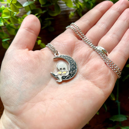 Wisper the Ghost Pendant Necklace