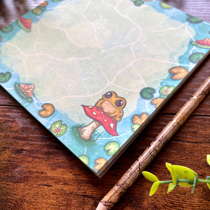 Frog Life Notepad