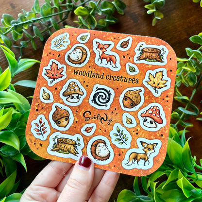Woodland Creatures Classic Sticker Sheet